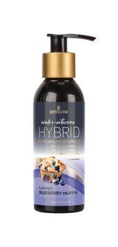 Змазка водно-силіконова Sensuva Hybrid Blueberry Muffin без цукру для оральних пестощів SO3247 фото