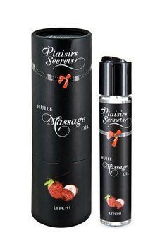 Масажна олія Plaisirs Secrets Litchi з афродизіаками, їстівна 59 мл SO1835 фото