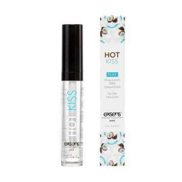 Стимулювальний блиск для губ Exsens Coconut Hot Kiss зігріває та охолоджує SO5540 фото
