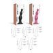 Насадка для страпона Strap-On-Me Dildo Plug Beads з присоскою SO8982 фото 4