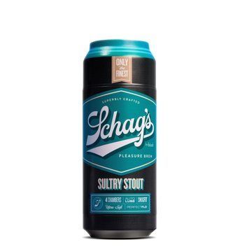 Мастурбатор у формі банки пива Blush Schag&rsquo;s Sultry Stout Masturbator Frosted з ефектом всмоктування та самозмащуванням SO8842 фото