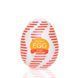Мастурбатор-яйце Tenga Egg Tube з рельєфом із поздовжніми лініями для пенісу SO5497 фото 1