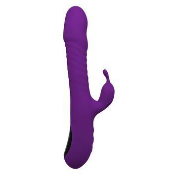 Вибратор-кролик с подогревом и ротацией Alive Romax Purple для стимуляции клитора и влагалища SO3978 фото