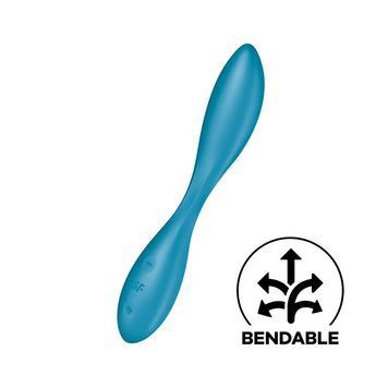Універсальний вібратор Satisfyer G-Spot Flex із гнучким стовбуром і фіксацією положення для стимуляції точки G та клітора SO6722 фото