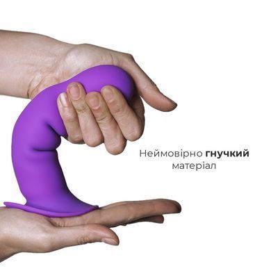 Дилдо з присоскою Adrien Lastic Hitsens для страпона AD24023 фото