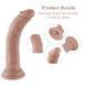 Фалоімітатор для секс-машин Hismith Flexible Silicone Dildo з системою KlicLok SO6203 фото 2