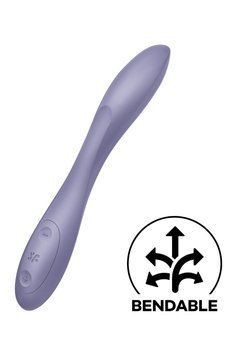 Універсальний вібратор Satisfyer G-Spot Flex із гнучким стовбуром та фіксацією положення для стимуляції точки G і клитора SO6723 фото