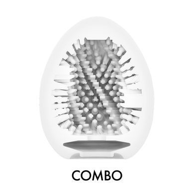 Мастурбатор-egg Tenga Egg Combo щільний TPE, пробник лубриканту 5 мл SO9800 фото