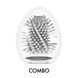 Мастурбатор-egg Tenga Egg Combo щільний TPE, пробник лубриканту 5 мл SO9800 фото 3