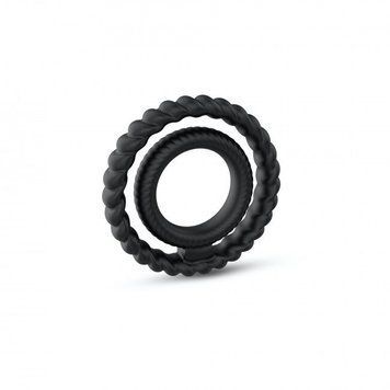 Ерекційне кільце подвійне Dorcel DUAL RING без вібрації SO5070 фото