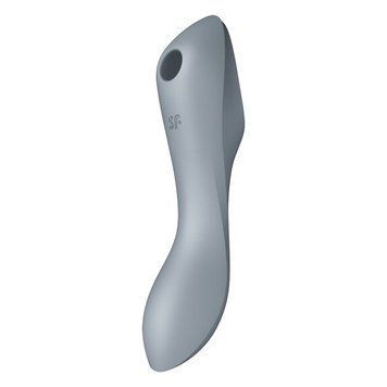 Вакуумний стимулятор із вібрацією Satisfyer Curvy Trinity 3 для клітальних та вагінальних відчуттів SO6118 фото