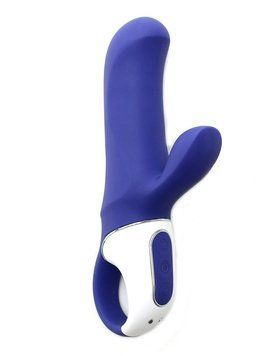 Вибратор-кролик Satisfyer Vibes Magic Bunny с двумя моторами, литой силикон, 12 режимов, для клиторальной стимуляции SO2200 фото