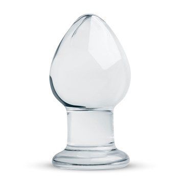 Скляна анальна пробка Gildo Glass Buttplug No. 26 для анального проникнення SO4420 фото