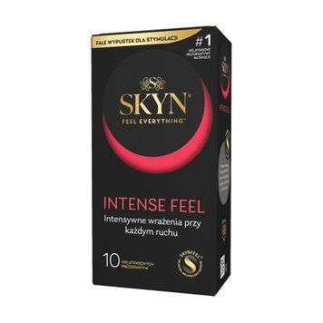 Безлатексні преміум-презервативи SKYN Intense Feel із точковим рельєфом, для інтимних відчуттів SX2385 фото