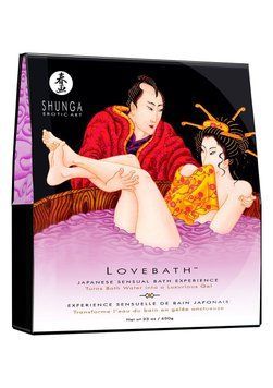 Гель для ванны Shunga LoveBath с ароматом лотоса &mdash; ароматное желе для SPA-эффекта SO2545 фото