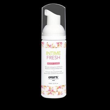 Пена для интимной гигиены Exsens Intime Fresh с экстрактом розы и алоэ вера, натуральный состав 150 мл SO2372 фото