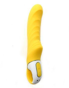 Вибратор Satisfyer Vibes Yummy Sunshine с гибким корпусом и стимулирующим рельефом, 12 режимов вибрации SO2203 фото