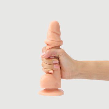 Фалоімітатор Strap-On-Me Sliding Skin Realistic Dildo з ефектом рухливої шкіри SO6261 фото