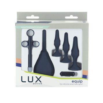 Набір анальних іграшок для новачків Lux Active Equipment Silicone Anal Training Kit SO5570 фото