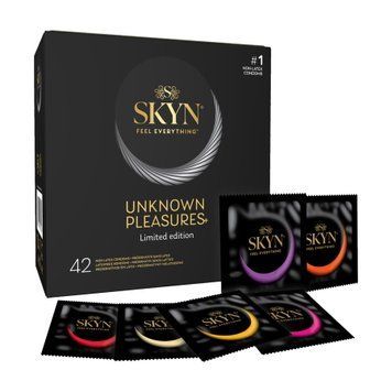 Набір безлатексних презервативів SKYN Unknown Pleasures 6 різних видів SX2389 фото