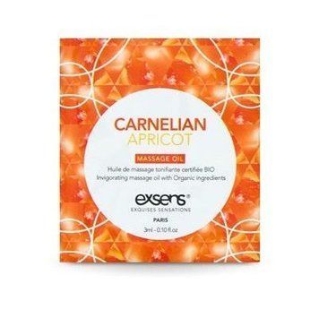 Пробник масажної олії Exsens Carnelian Apricot &mdash; для догляду за шкірою та масажу SO2386 фото