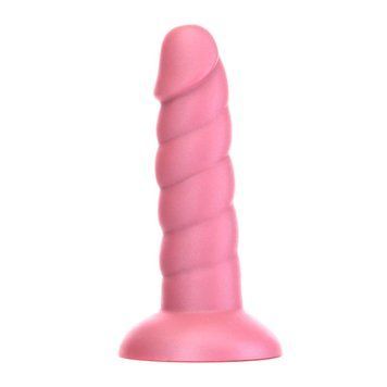 Фаллоимитатор ADDICTION Unicorn Dildo Fantasy 5.5&rdquo; Pink, вибропуля в подарок SX3158 фото