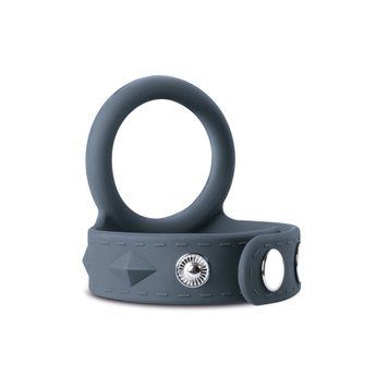 Подвійне ерекційне кільце Boners Ball Strap з регулюванням діаметра 3,5&ndash;6 см для тривалості ерекції SO8858 фото
