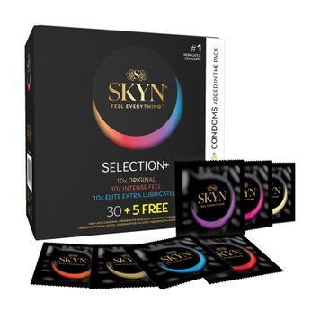Набір безлатексних презервативів SKYN Selection Original, Intense Feel, Elite Extra Lubricated SX2392 фото