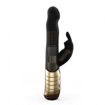 Вибратор-кролик Dorcel Baby Rabbit Gold 2.0 с жемчужным массажем и вращающейся головкой для стимуляции точки G и клитора SO4068 фото