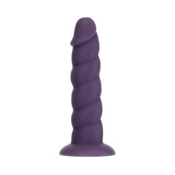 Фалоимитатор Fantasy Unicorn Dildo 7&rdquo; Purple от ADDICTION с вибрацией, для нее SX3159 фото