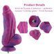 Фалоімітатор для секс-машин Hismith Silicone Fantasy Series Dildo з системою кріплення KlicLok SO6214 фото 2