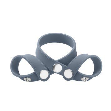 Ерекційне кільце з роздільником мошонки Boners 8-Style Ball Splitter для посилення та продовження ерекції SO8859 фото