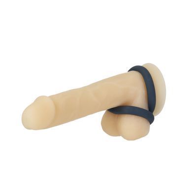 Подвійне ерекційне кільце Lux Active Tug Versatile Silicone для посилення ерекції SO5574 фото