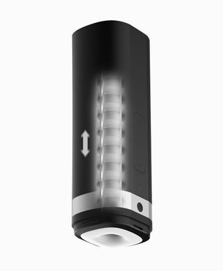 Інтерактивний мастурбатор Kiiroo Onyx 2 з 10 стискальними кільцями та синхронізацією з контентом SO2902 фото