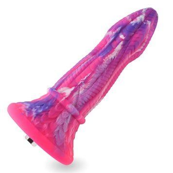 Фалоімітатор для секс-машин Hismith Silicone Monster Dildo Series з кріпленням KlicLok і присоскою SO6216 фото