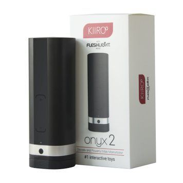 Інтерактивний мастурбатор Kiiroo Onyx 2 з 10 стискальними кільцями та синхронізацією з контентом SO2902 фото