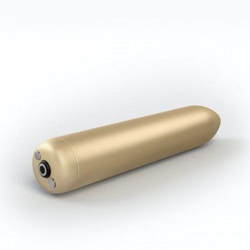 Перезаряджувана кліторальна віброкуля Dorcel Rocket Bullet Gold для точкової стимуляції SO4071 фото