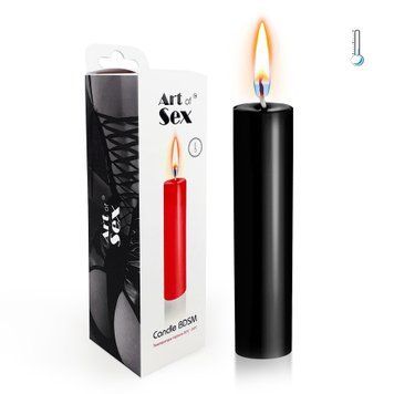Низкотемпературная восковая свеча Art of Sex для wax play, 15 см SO5956 фото