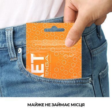 Мастурбатор TENGA Pocket Hexa-Brick для подорожей і соло використання SO5597 фото