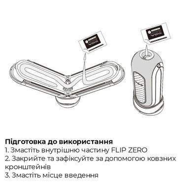 Мастурбатор Tenga Flip Zero з регульованою інтенсивністю стимуляції, розкладний TFZ-001 фото
