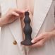 Насадка для страпона Strap-On-Me Dildo Plug Beads із присоскою SO8984 фото 6