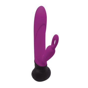 Вібратор-кролик Adrien Lastic Mini Bonnie з обертанням та стимуляцією клитора для інтимної стимуляції AD10861 фото