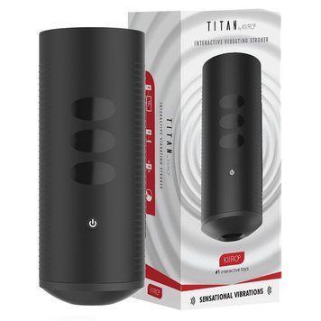 Інтерактивний мастурбатор Kiiroo Titan із вібрацією та теледільдонікою SO2906 фото