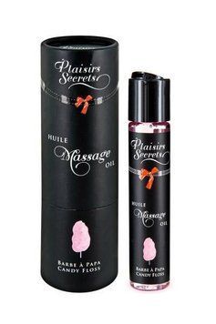 Масажна олія Plaisirs Secrets Candy Floss з афродизіаками у подарунковому пакованні 59 мл SO1851 фото