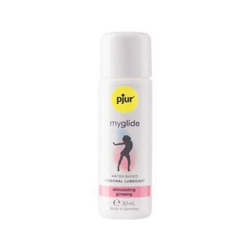 Збуджувальна змазка на водній основі Pjur myglide з екстрактом женьшеню, що зігріває та викликає легке поколювання PJ10550 фото