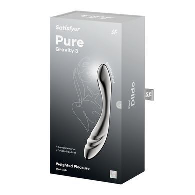 Металеве дилдо Satisfyer Pure Gravity 3 SX3255 фото