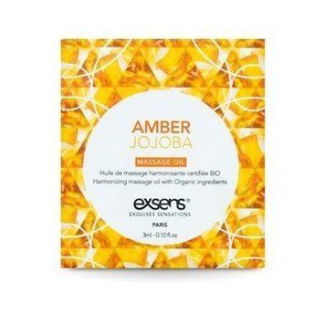 Пробник масажної олії Exsens Amber Jojoba для тіла SO2384 фото
