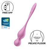 Вагінальні розумні кульки з вібрацією Satisfyer Love Birds 1 Connect App, 78 г SX0570 фото
