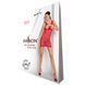 Бодістокінг-сукня з відкритими грудьми Passion BS092 red SO6395 фото 4