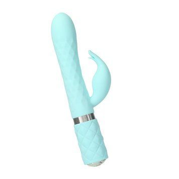 вибратор-кролик Pillow Talk Lively с ротацией и вибрацией, кристалл Swarovski, для стимуляции клитора и точки G SO6857 фото